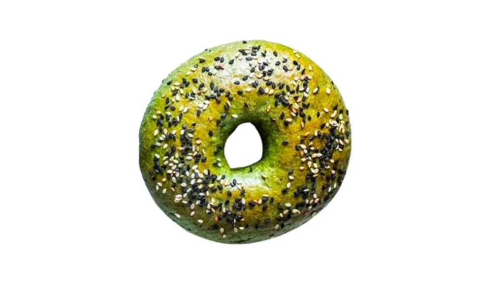 Matcha bagel