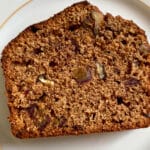 date nut bread slice