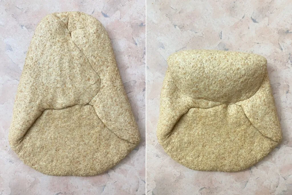 How to shape bran bread 1