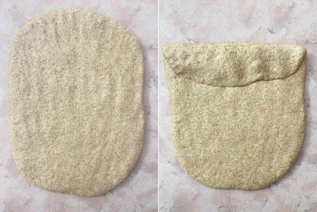 How to shape bran bread