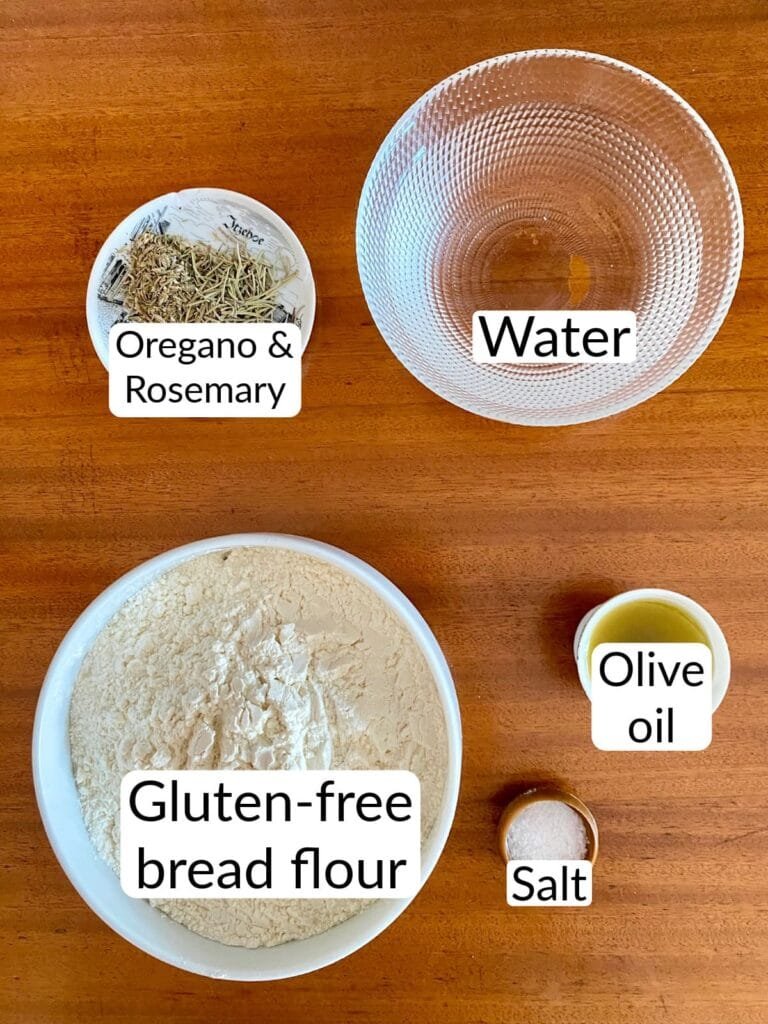gluten free communion bread ingredients include water, gluten free flour, salt, olive oil and others