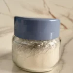 homemade self-rising flour in a jar